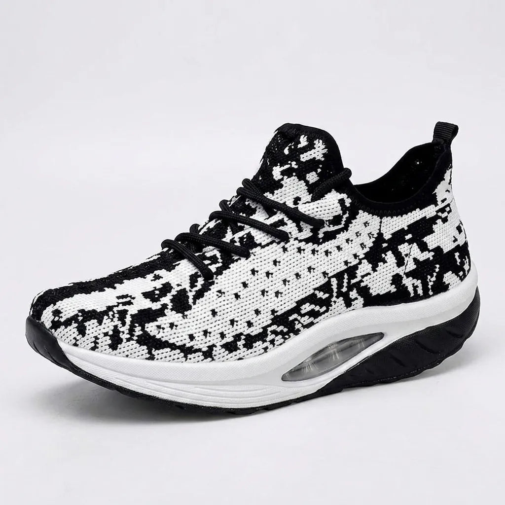 Black White