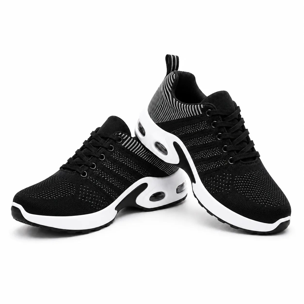 Black White