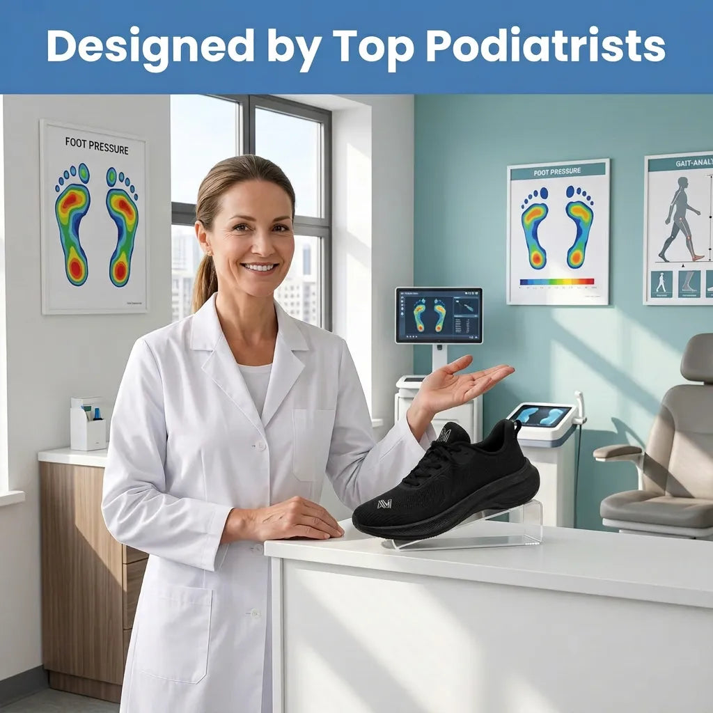 Ortho Pro Plus™ – All-Day Orthopedic Shoes for Foot, Knee & Back Pain Relief