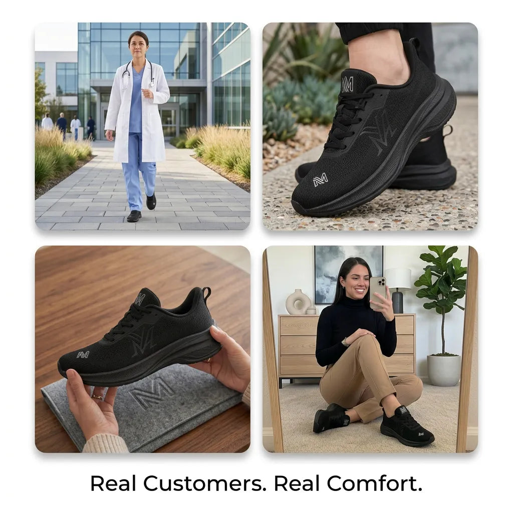Ortho Pro Plus™ – All-Day Orthopedic Shoes for Foot, Knee & Back Pain Relief