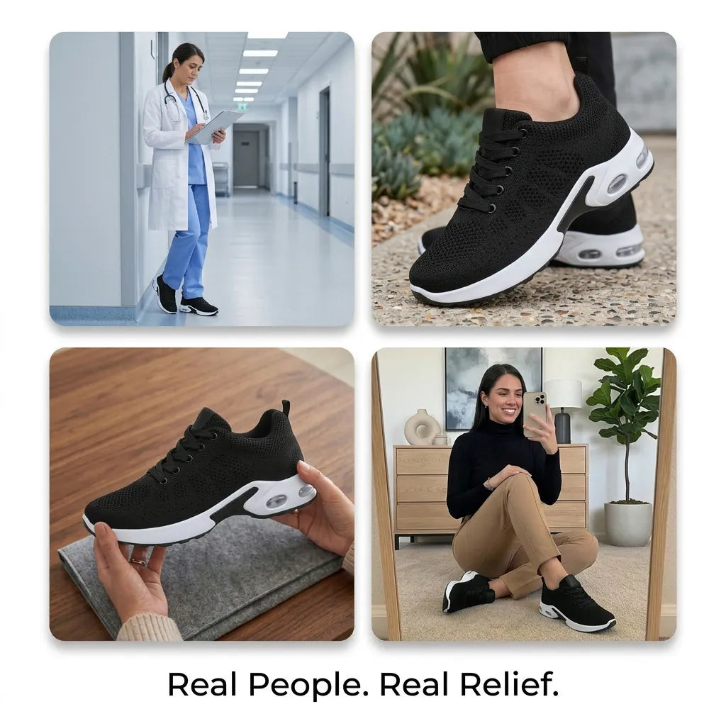 Ortho Pro™ – Everyday Comfort Orthopedic Shoes for Sensitive Feet & Heel Pain Relief