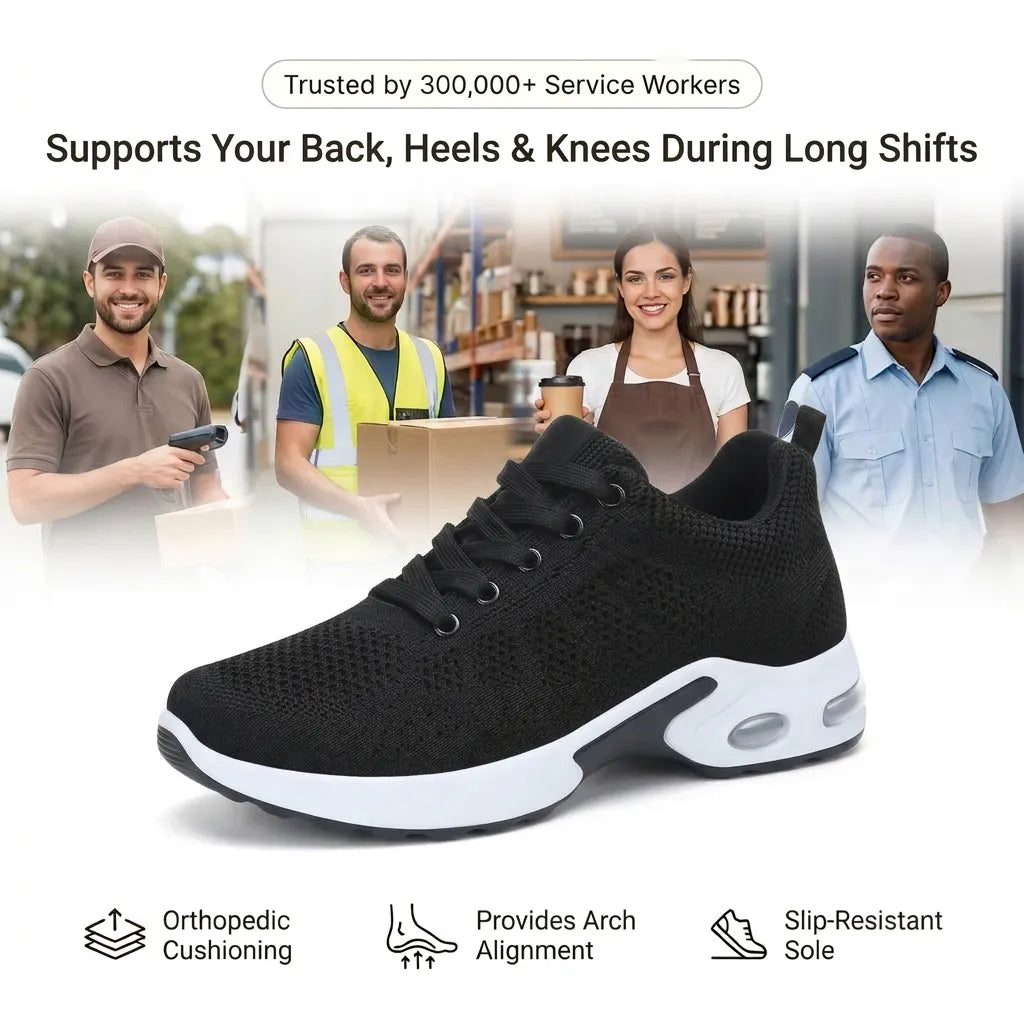 Ortho Pro™ – Everyday Comfort Orthopedic Shoes for Sensitive Feet & Heel Pain Relief
