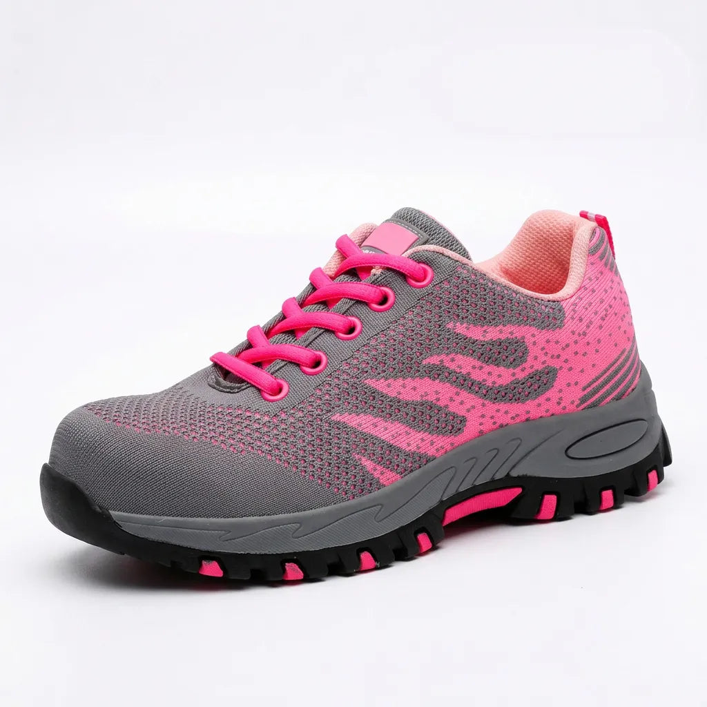 Ortho Safety PRO - Comfortable Steel Toe Shoes + FREE Insoles