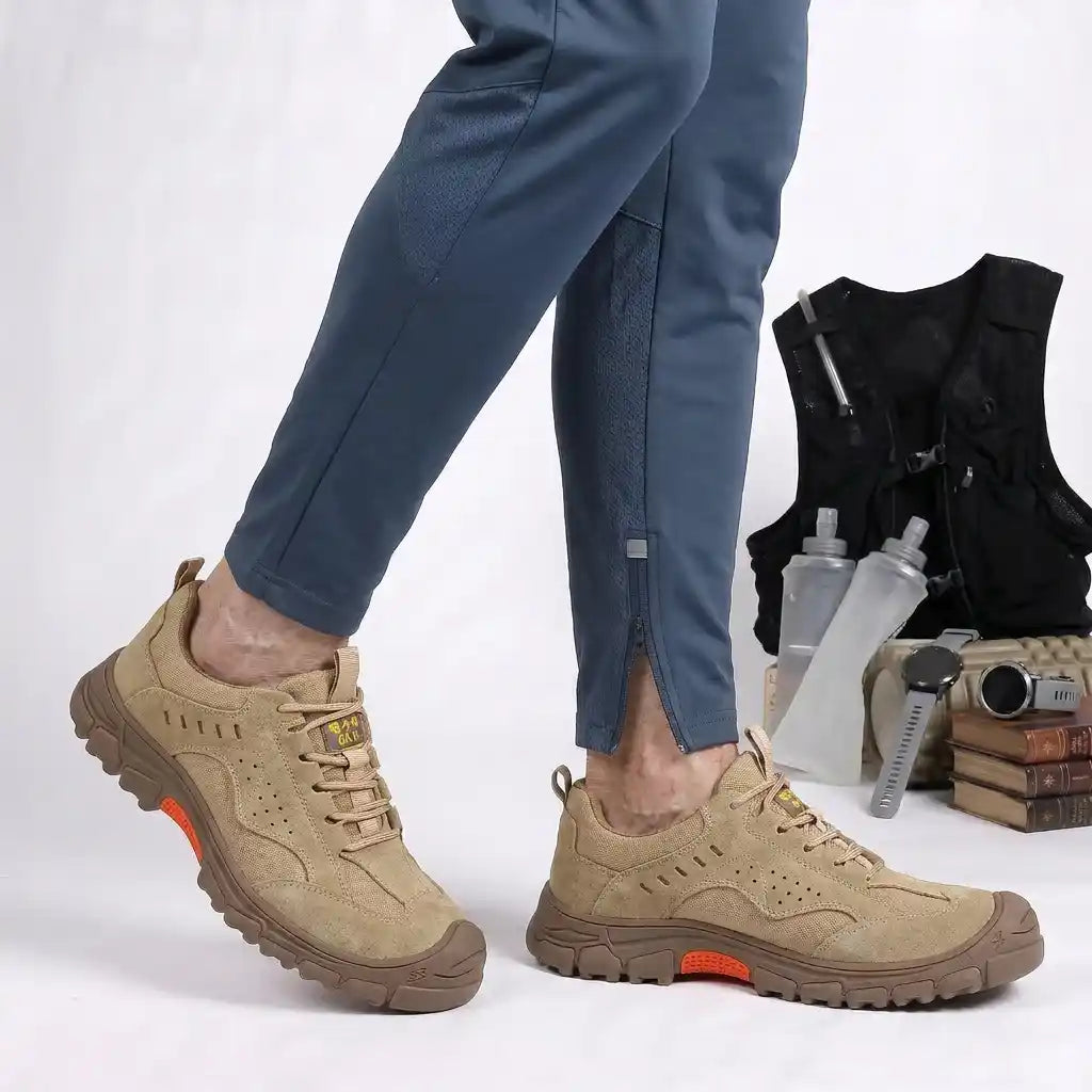 Ortho Safety Boots - Comfortable Composite Toe Shoes + FREE Insoles