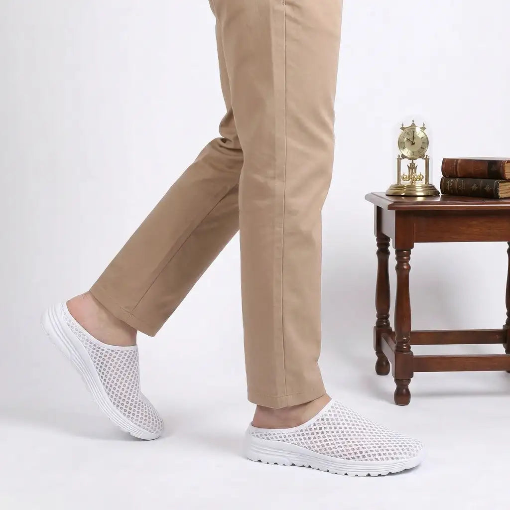 Ortho Ease Mule – Comfortable Slip-On Shoes + FREE Insoles