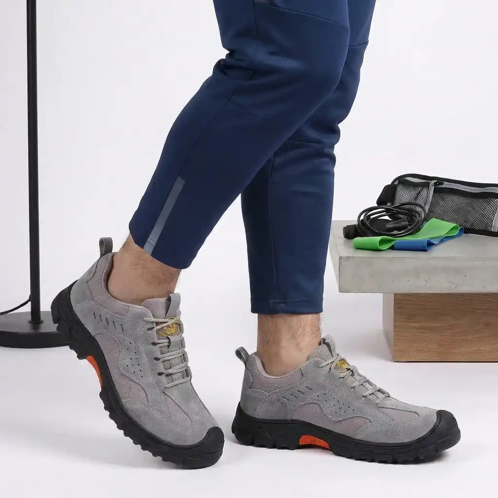 Ortho Safety Boots - Comfortable Composite Toe Shoes + FREE Insoles