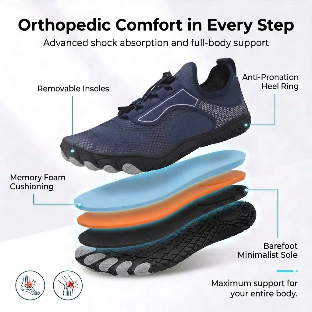Ortho Tide – Comfortable Outdoor Shoes + FREE Insoles