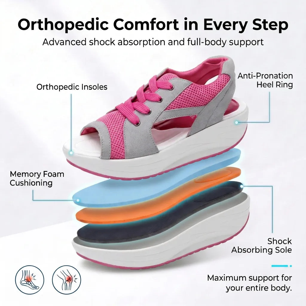 Ortho Bloom | Comfortable Orthopedic Sandals