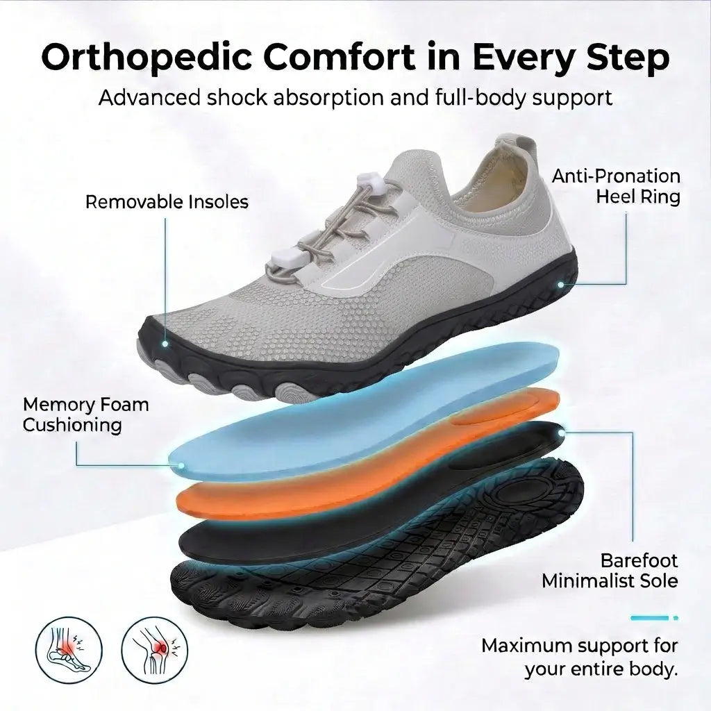 Ortho Tide – Comfortable Outdoor Shoes + FREE Insoles