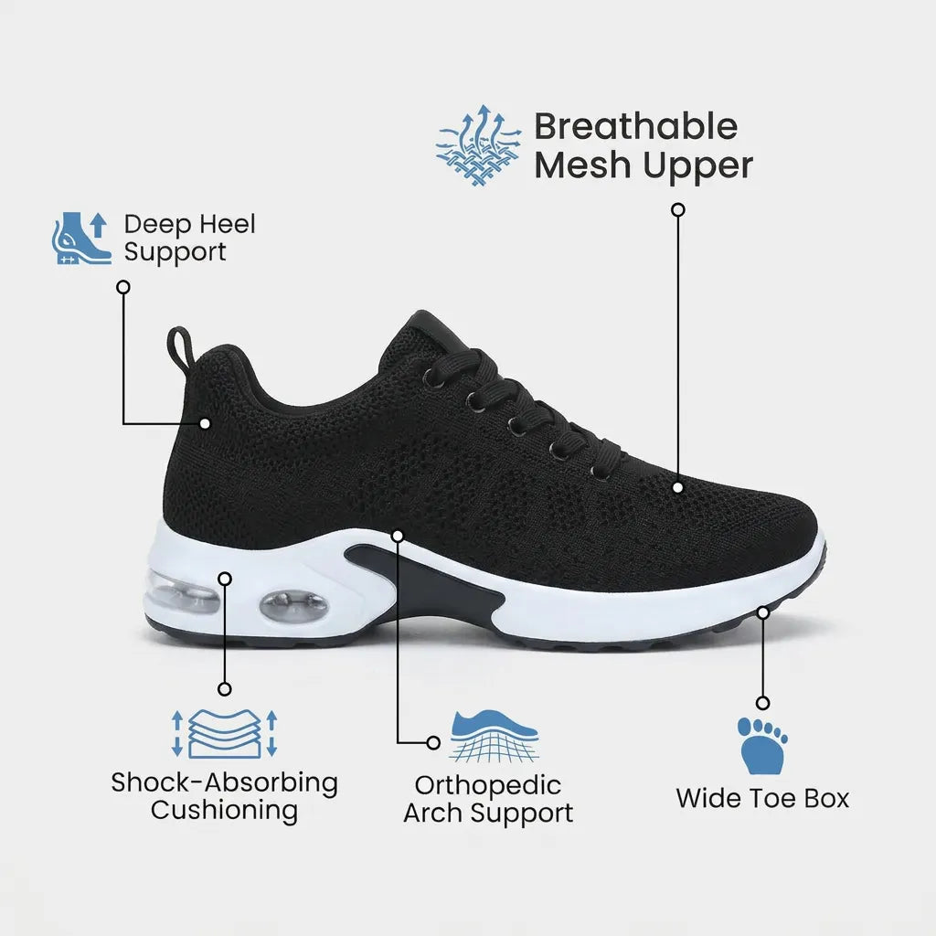 Ortho Pro™ – Everyday Comfort Orthopedic Shoes for Sensitive Feet & Heel Pain Relief