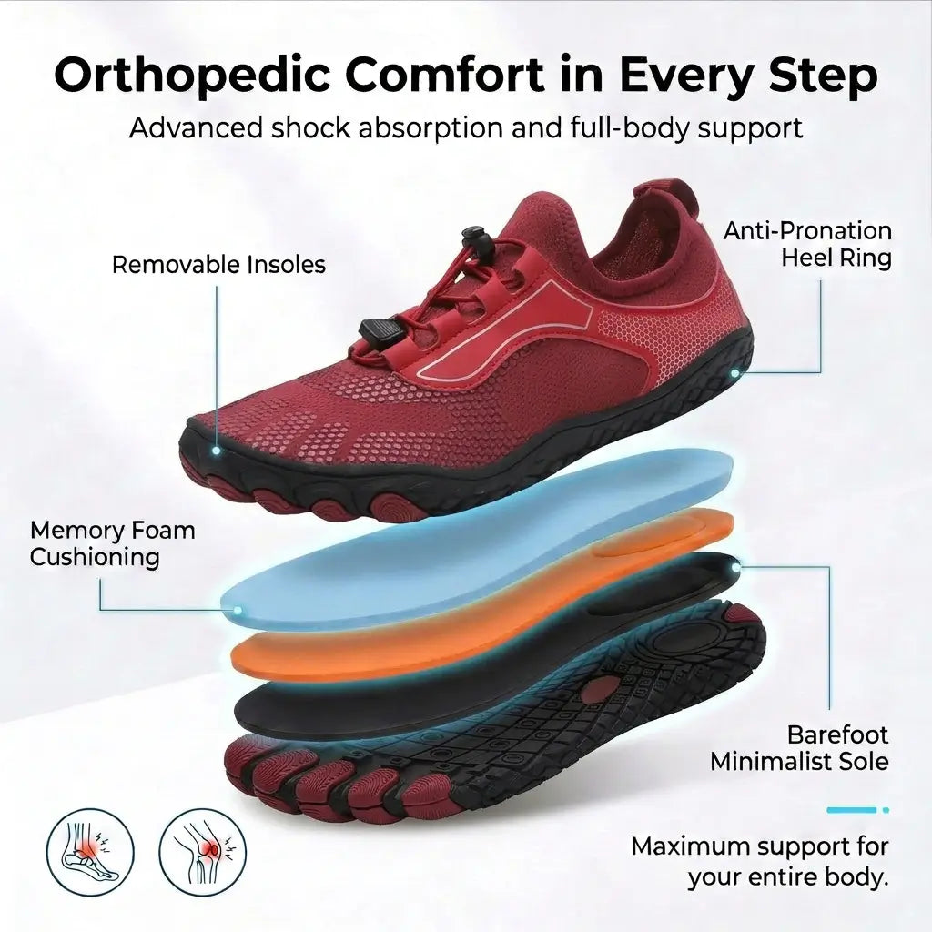 Ortho Tide – Comfortable Outdoor Shoes + FREE Insoles
