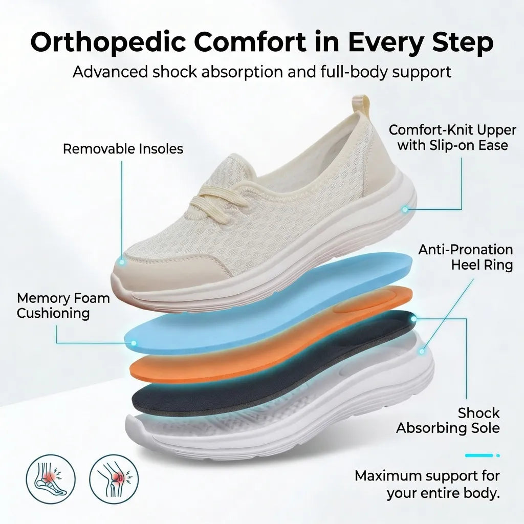 Ortho Drift – Comfortable Shoes + FREE Insoles