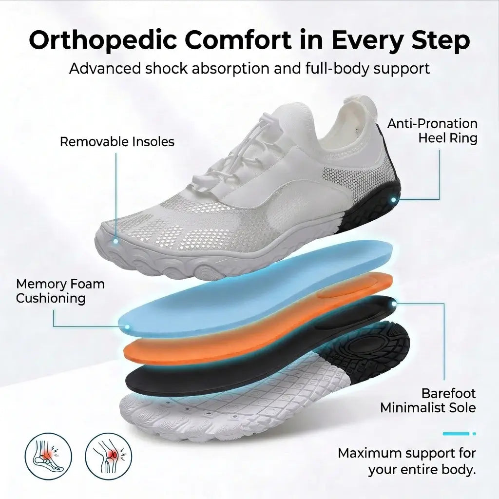 Ortho Tide – Comfortable Outdoor Shoes + FREE Insoles