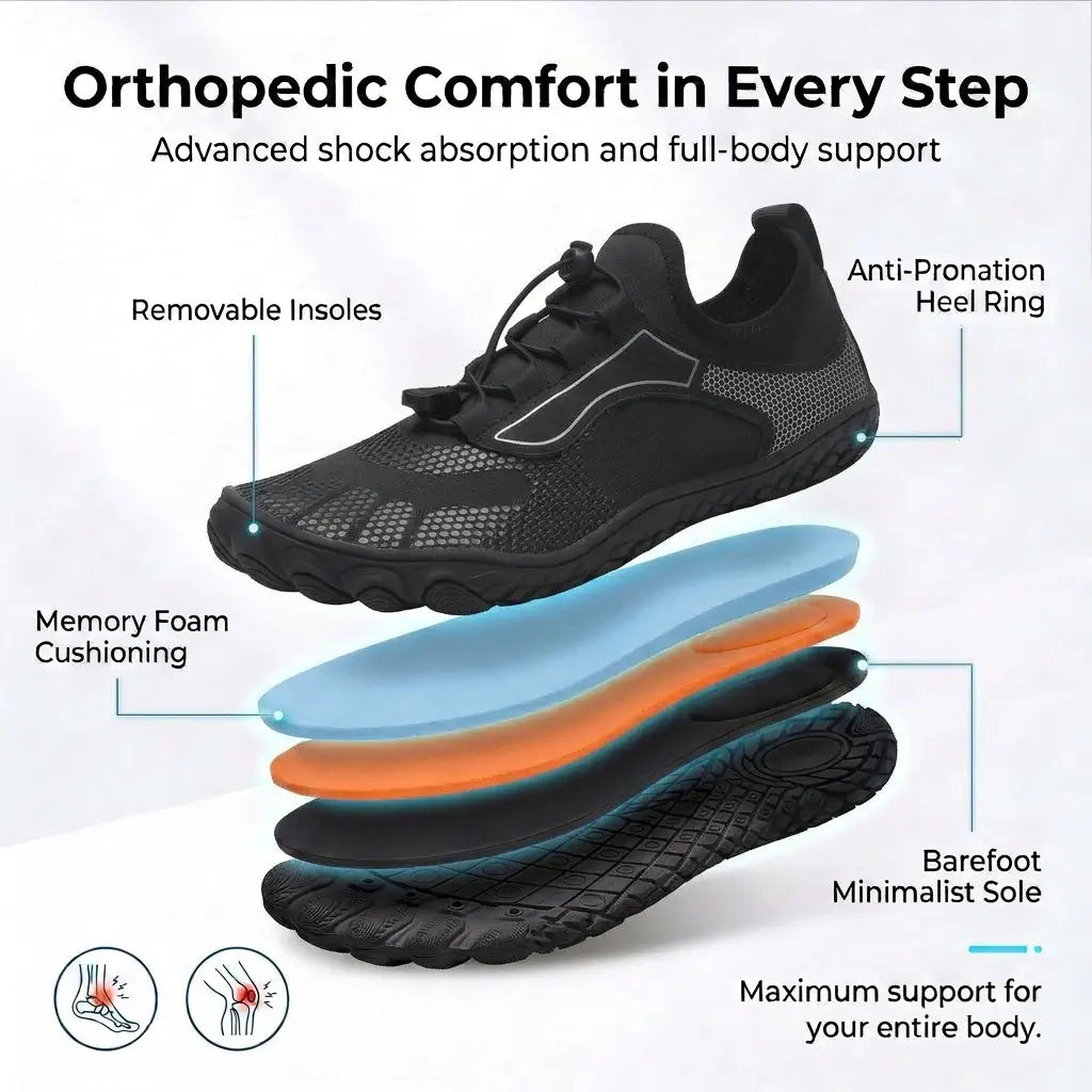 Ortho Tide – Comfortable Outdoor Shoes + FREE Insoles