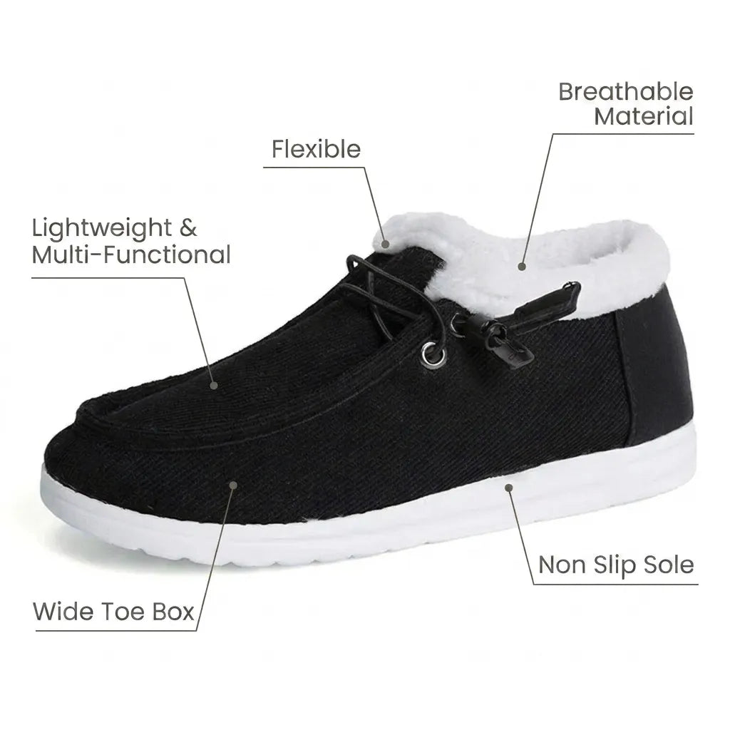 Ortho Feya - Comfortable Winter Loafers + FREE Insoles