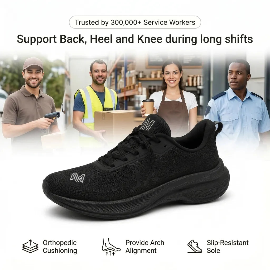 Ortho Pro Plus™ – All-Day Orthopedic Shoes for Foot, Knee & Back Pain Relief