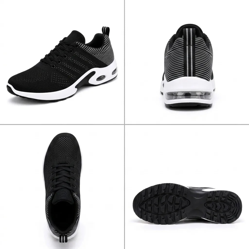 Black White