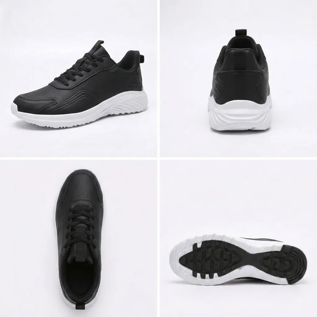 Black White
