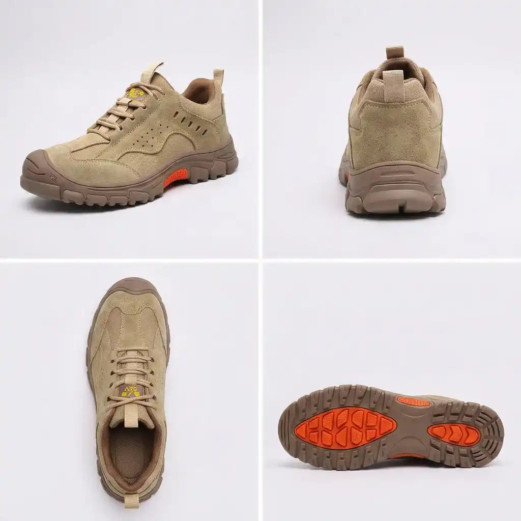 Ortho Safety Boots - Comfortable Composite Toe Shoes + FREE Insoles