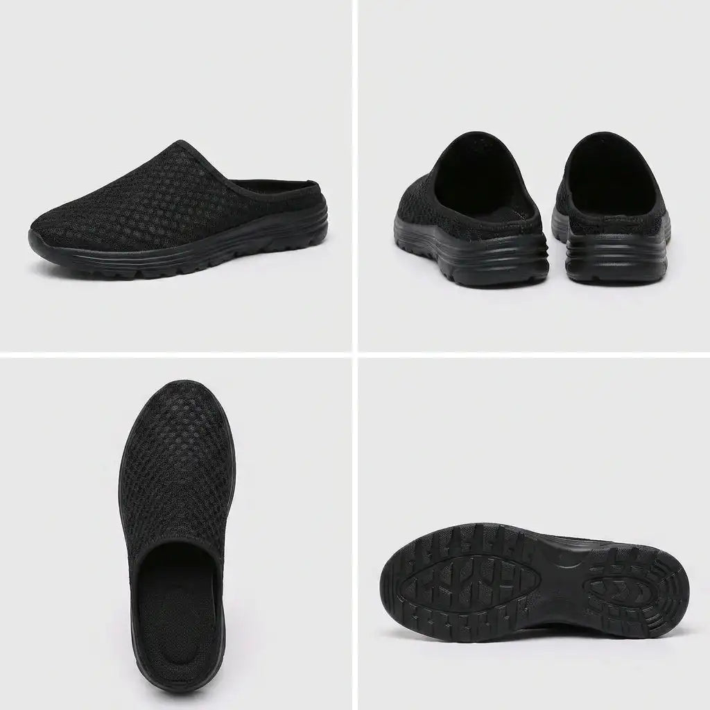 Ortho Ease Mule – Comfortable Slip-On Shoes + FREE Insoles