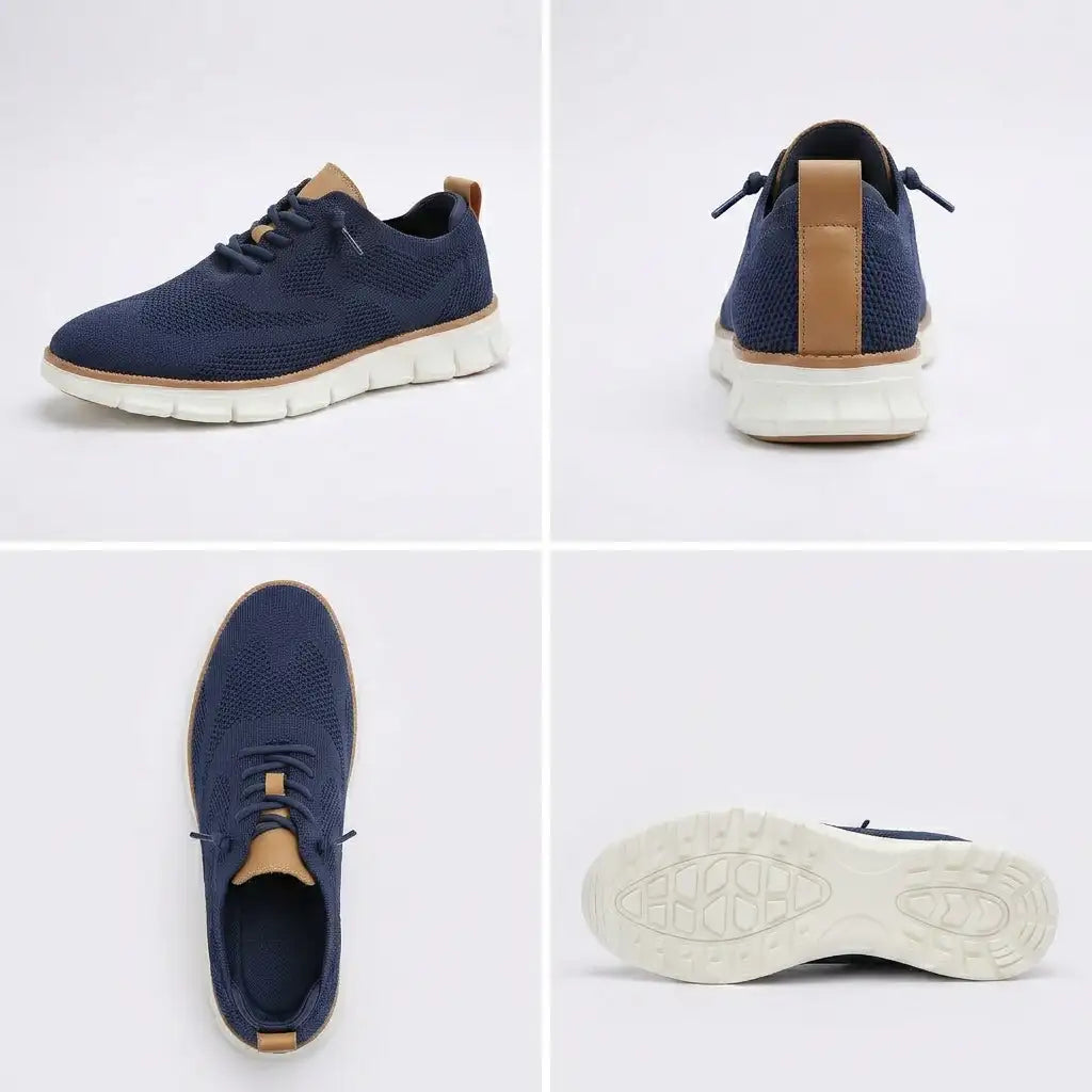 Ortho Flex Knit Derby | Orthopedic Casual Shoes - FREE Insoles