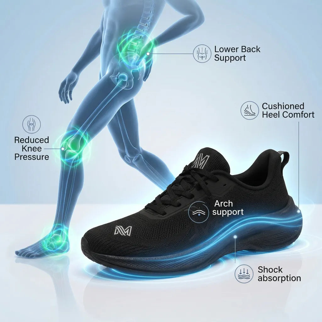 Ortho Pro Plus™ – All-Day Orthopedic Shoes for Foot, Knee & Back Pain Relief