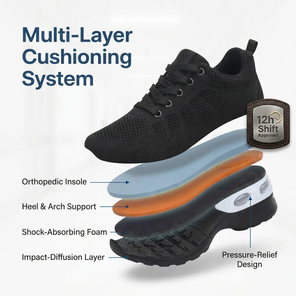 Ortho Pro™ – Everyday Comfort Orthopedic Shoes for Sensitive Feet & Heel Pain Relief