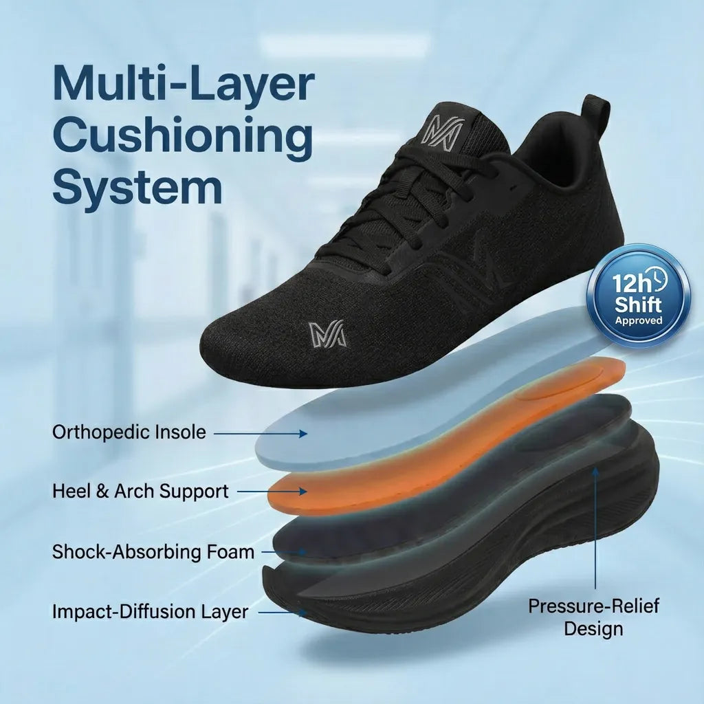 Ortho Pro Plus™ – All-Day Orthopedic Shoes for Foot, Knee & Back Pain Relief