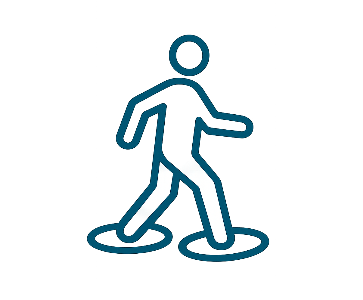 Improved Walking Comfort