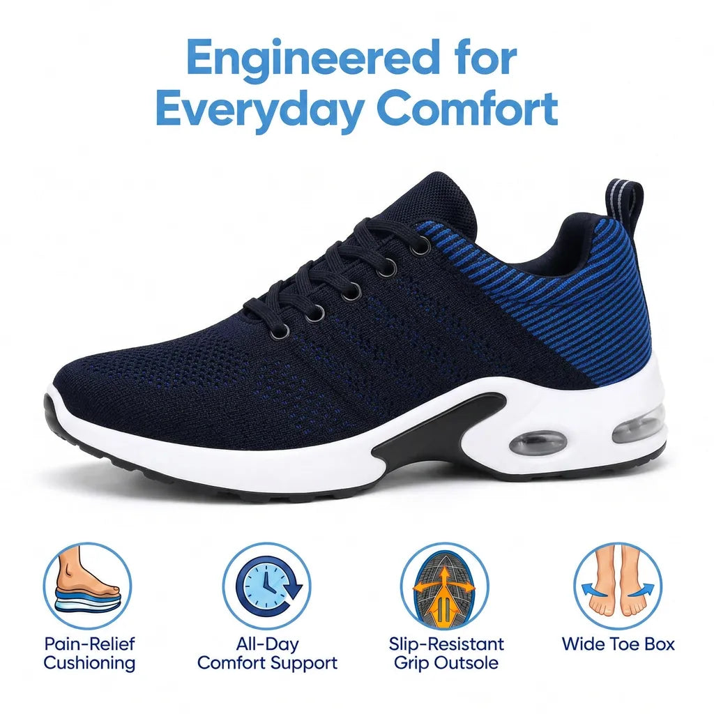Ortho Pro™ – Everyday Comfort Orthopedic Shoes for Sensitive Feet & Heel Pain Relief (BOGO)