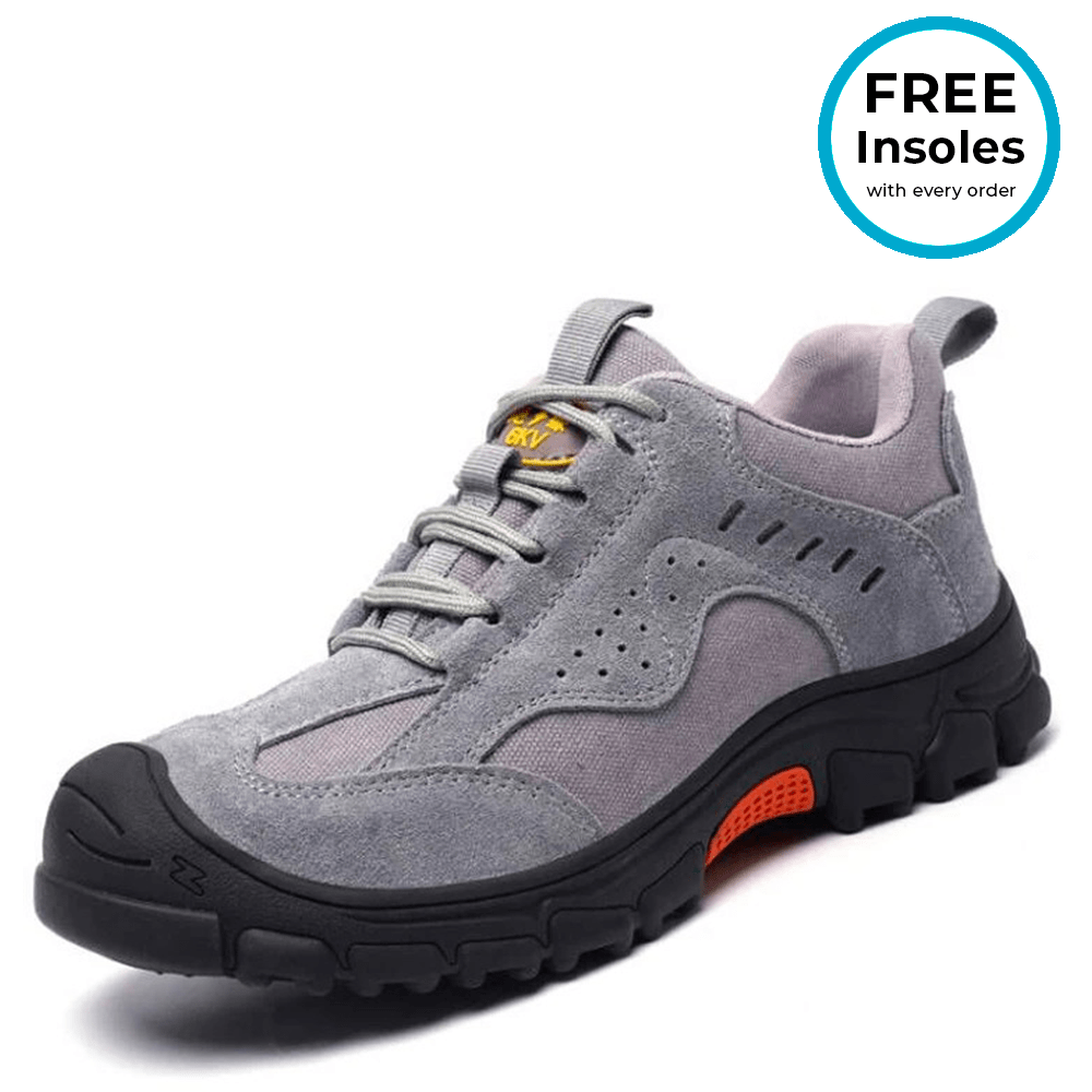 Ortho Safety Boots - Comfortable Composite Toe Shoes + FREE Insoles