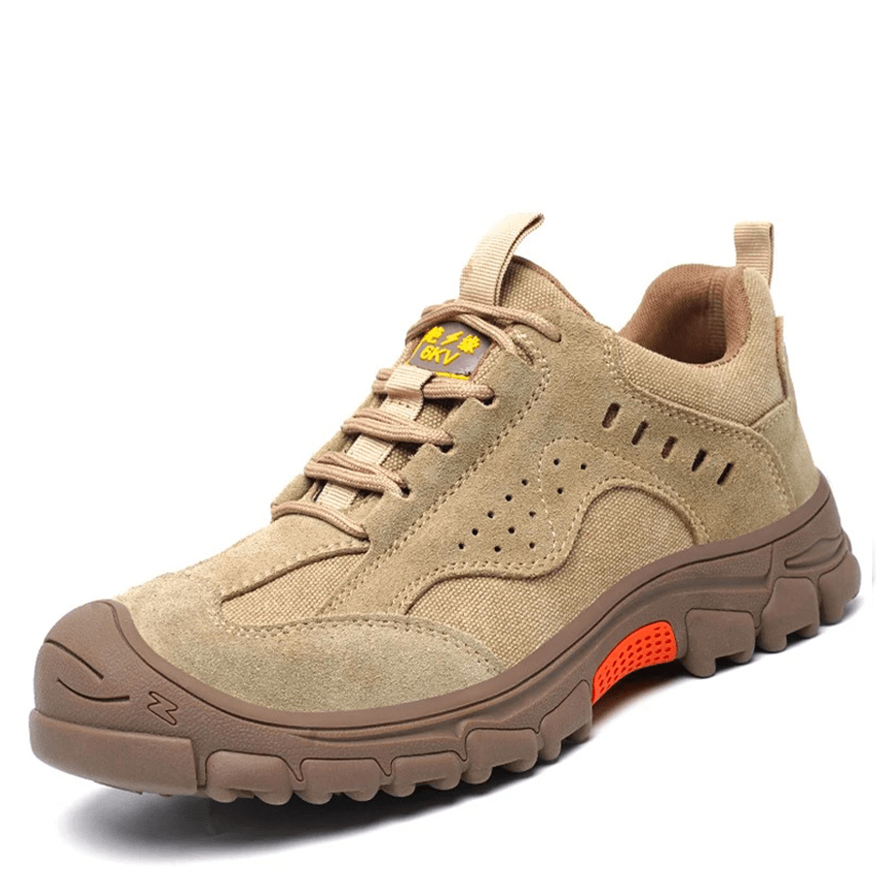 Ortho Safety Boots - Comfortable Composite Toe Shoes + FREE Insoles